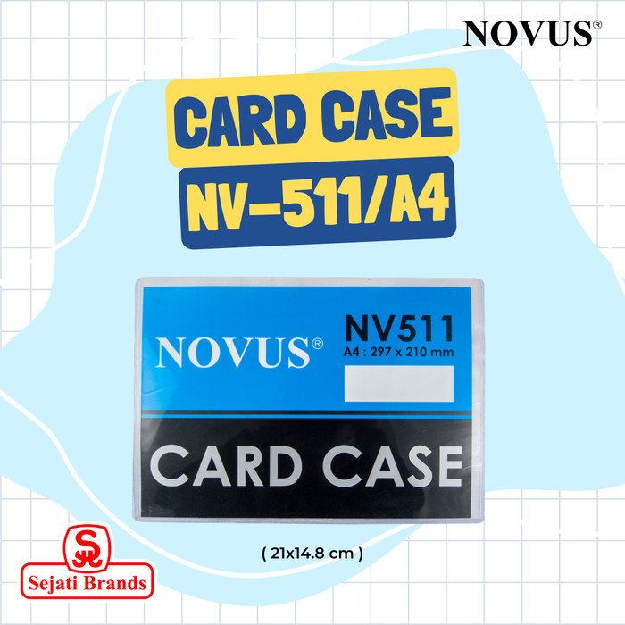 

Terlaris Novus Card Case A4 NV-511 (297 x 210 mm) SALE