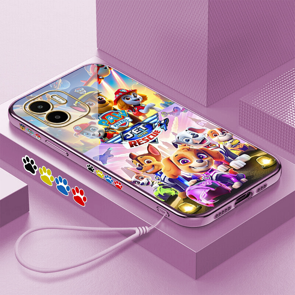 [Pengiriman lokal] XiaoMi 11x Redmi A1 A2 K40 Pro Ultra K40S S2 Y2 Casing Ponsel PAW Patrol: Jet to 