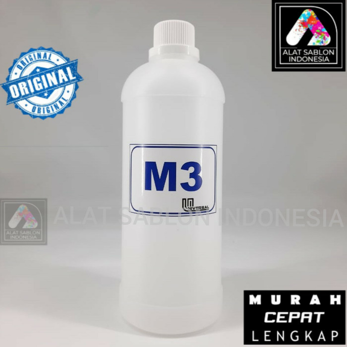 

Terlaris MINYAK M3 PEMBERSIH TINTA SABLON 1 LITER SALE