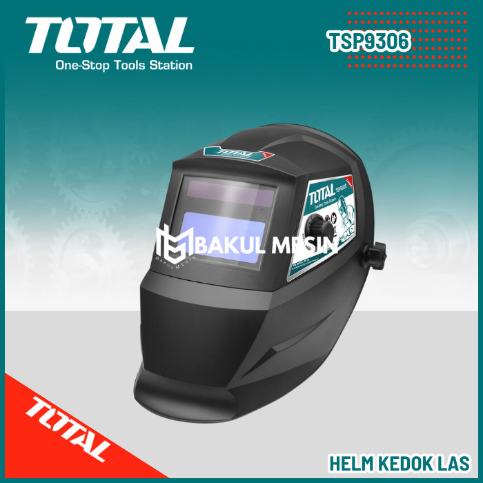 TOTAL TSP9306 Auto darkening welding helmet helm kedok las otomatis