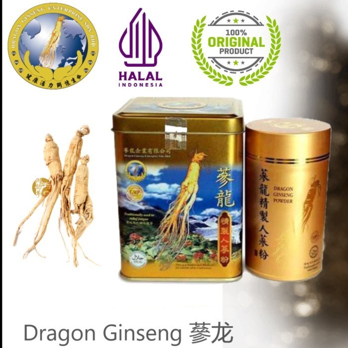 

DRAGON GINSENG POWDER/ SHEN LONG DRAGON GINSENG BUBUK/ SERBUK GINSENG