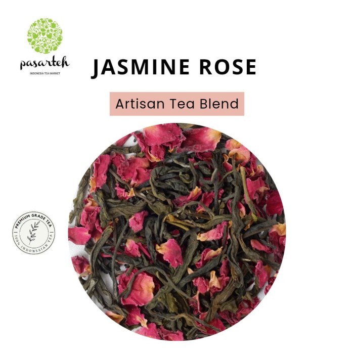 [ pasarteh ] Jasmine Rose Tea Teh Jasmine Rose Teh Melati Mawar