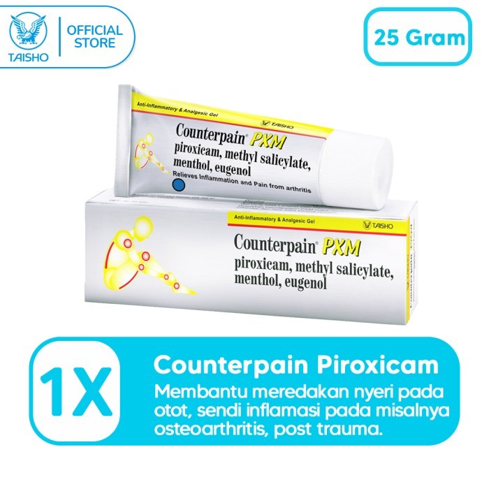 Counterpain Piroxicam 25 Gr