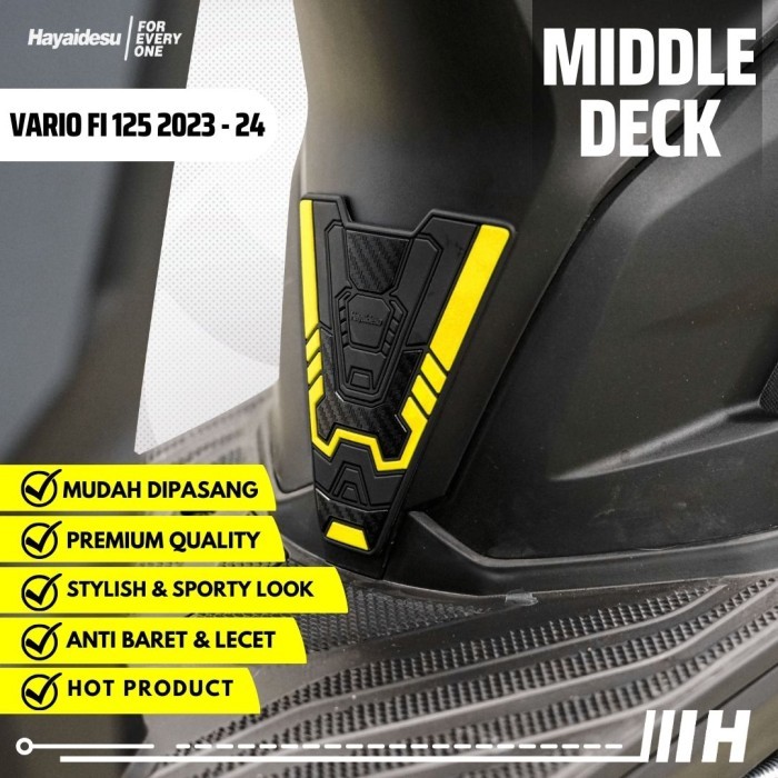 Hayaidesu Vario 125 FI 2023 Body Protector Middle Deck Cover