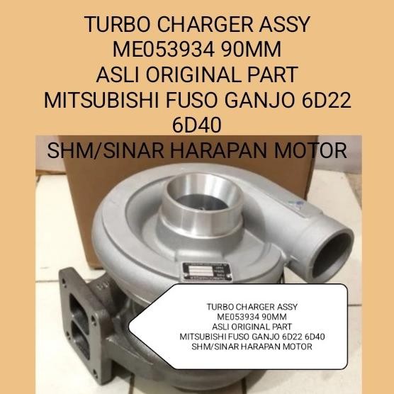 Me053934 98Mm Turbocharger Fuso 6D22 Turbo Assy Mitsubishi Fuso 6D40