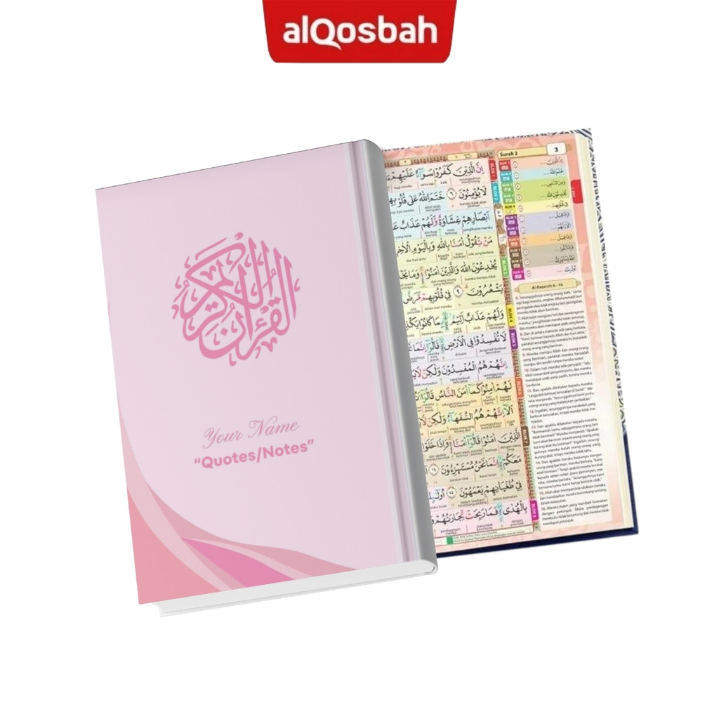 Quran 8 Blok Warna Baca Latin Ada Juz Alquran Alqosbah Qur'An Hadiah