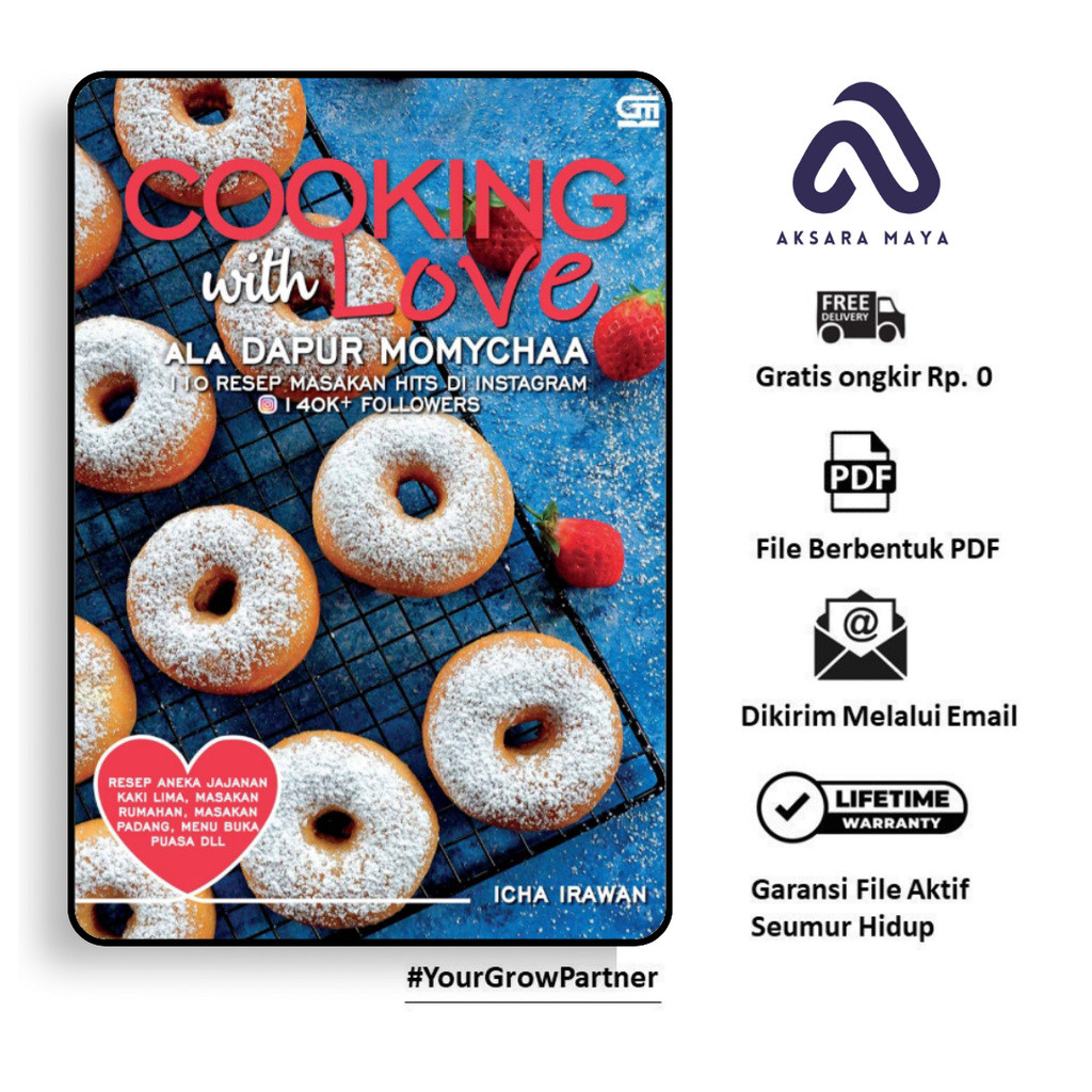 

358. Cooking With Love Ala Dapur Momychaa 110 Resep (AM)