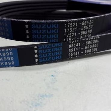 Fan Belt Tali Kipas Set Baleno 1997-2001 Ori Sgp