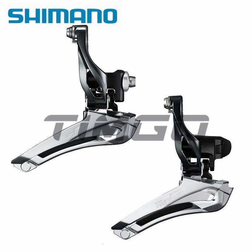 Shimano Tiagra FD-4700 Sepeda Jalan 2X10 Kecepatan Derailleus Depan Braze-On Clamp-On 34.9Mm/31.8Mm/