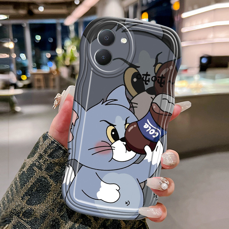 Casing Hp Untuk VIVO Y36 4G Y36 5G Y27 5G Y27s Y77T Case Casing Cesing hewan kecil pola minuman Kasi