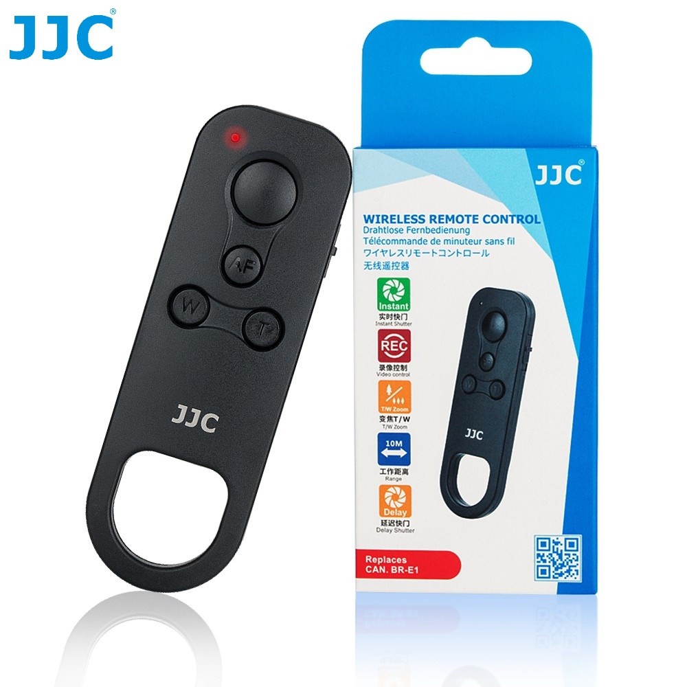 JJC BTR-C1 Kontrol Jarak Jauh Nirkabel Bluetooth Sakelar Rana Kamera BR-E1 Untuk Canon EOS R50 R10 R