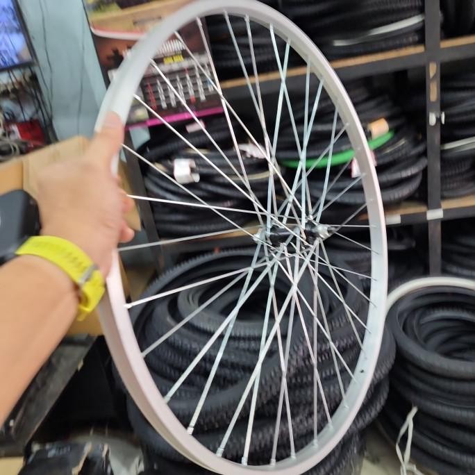 [ Sonlo ] Wheelset 700C Fixie Terpedo Set Velg Alloy Teplek 700C