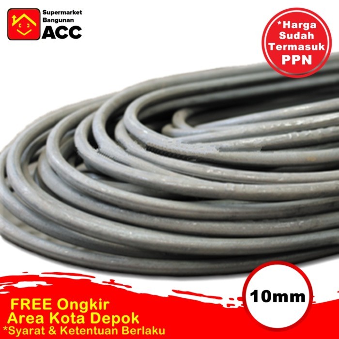 Besi Beton Polos Sni 10Mm Gratis Ongkir