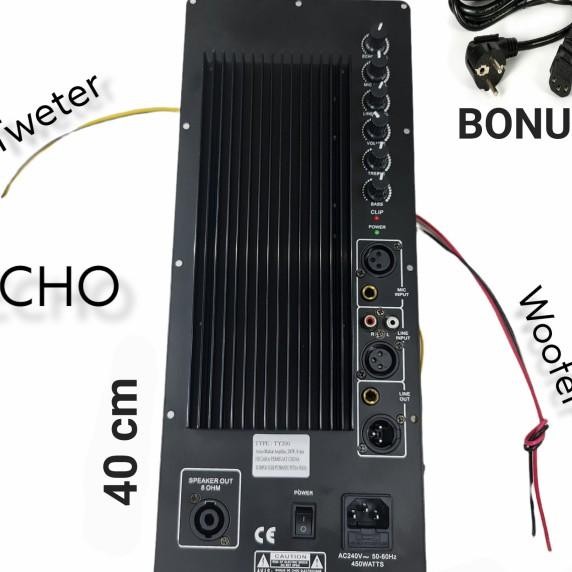 Power Kit/Mesin Speaker 12/15 Inch 450-1000 Watt