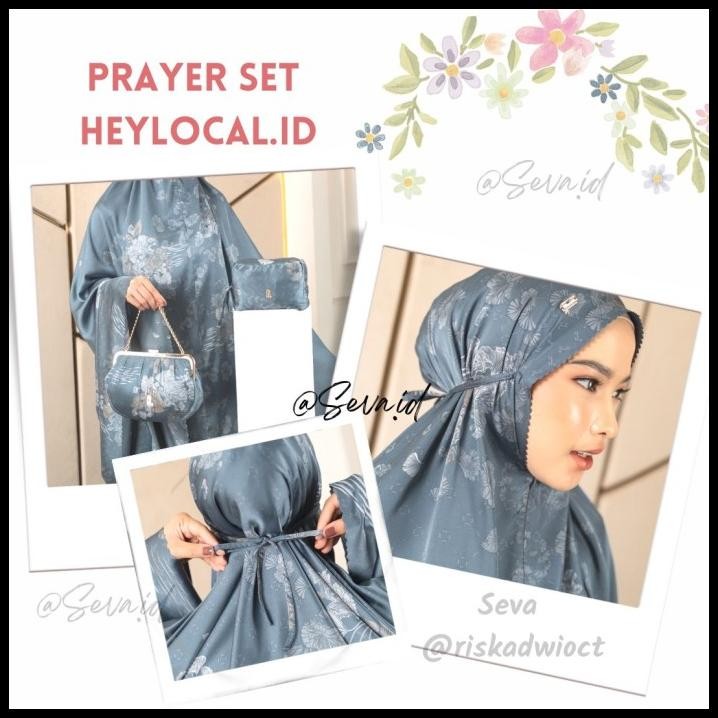 Heylocal LAFIYA LUELLA PRAYER SET LOCAL ID MUKENA LOCAL.ID HEYLOCAL.ID