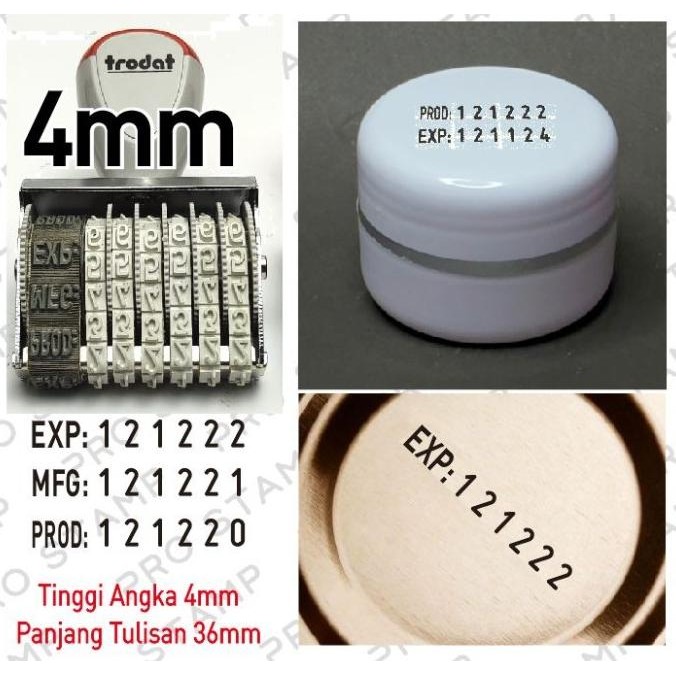 

Sale Stempel Angka Kode Produksi / Expired