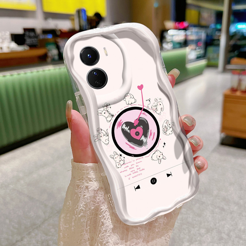 Casing Hp Untuk VIVO Y16 VIVO Y35 Y35 5G Y56 5G Case HP casing pelindung Softcase ponsel Kelinci luc