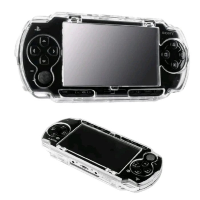 Terlaris CASE MIKA PSP SLIM FAT 1000 2000 3000 COVER CASING TRANSPARAN BENING SALE