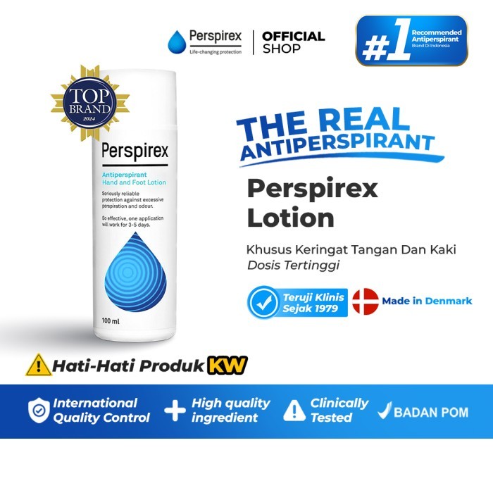 Perspirex Hand & Foot Lotion 100 Ml Anti Pespirant Dan Bau Kaki