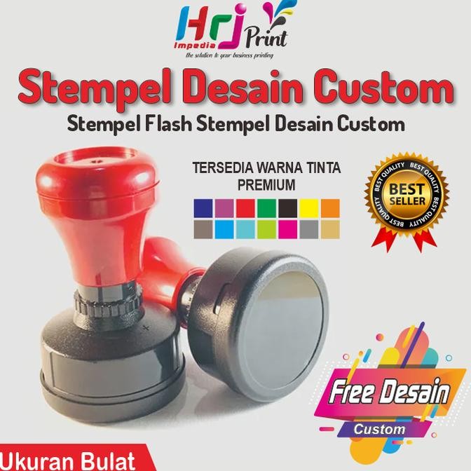

Sale Cetak Stempel Otomatis 1 Warna | Cetak Stempel Flash Custom Logo