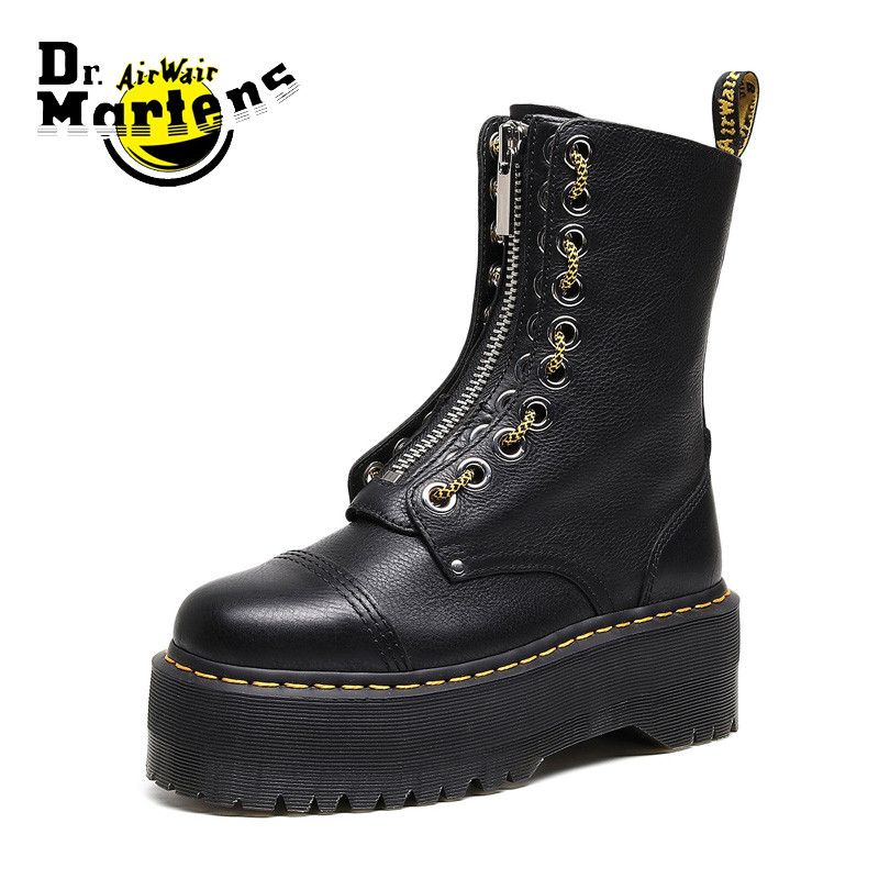Dr. Martens Sepatu Bot Martin Wanita Dua Pakai Sol Tebal Sepatu Bot Martin 10 Lubang Sinclair MAX Ri