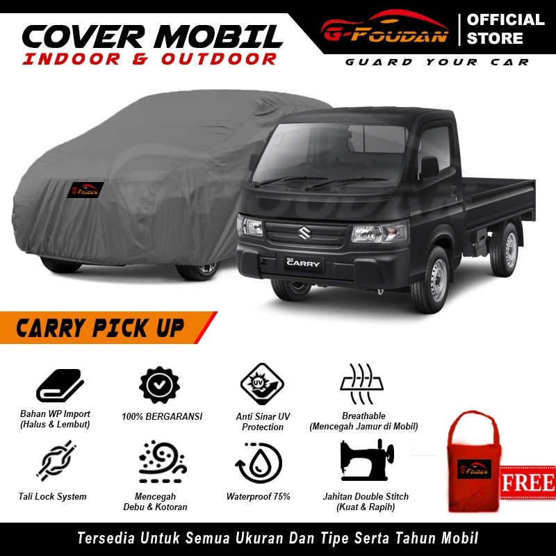 Body Cover Mobil Carry Pick Up / Sarung Mobil Pick Up Carry / Selimut Penutup Suzuki Carry PickUp
