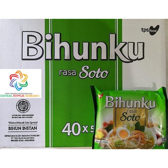 

Bihunku Kuah Rasa Soto [55gr /40pcs /1 karton ]
