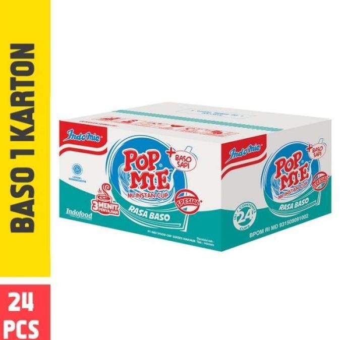 

Pop mie Baso- 1 Karton isi 24 cup