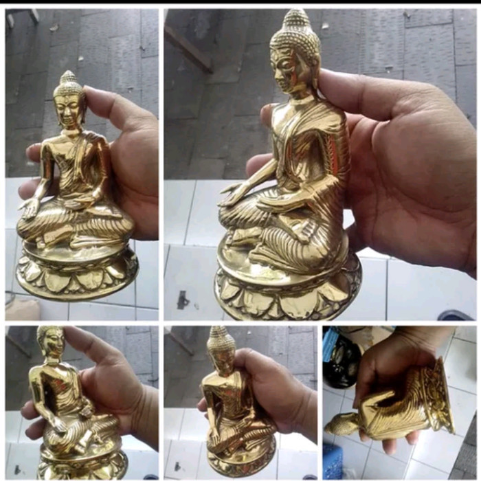 Sani - Koleksi Pajangan Patung Budha Limited Edition Kuningan