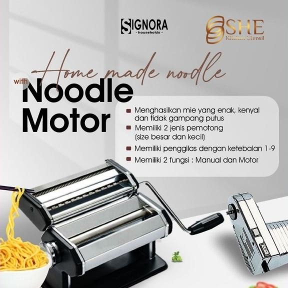 Noodle Maker Pasta Maker Signora Mesin E Signora