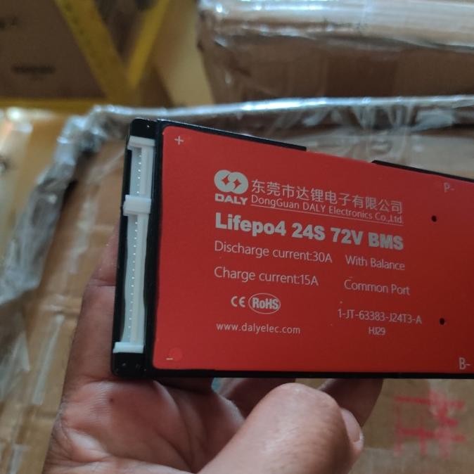 [ Ofe ] Bms Daly 24S 72V 30A Bms Batery Lifepo4 Baru  Ready