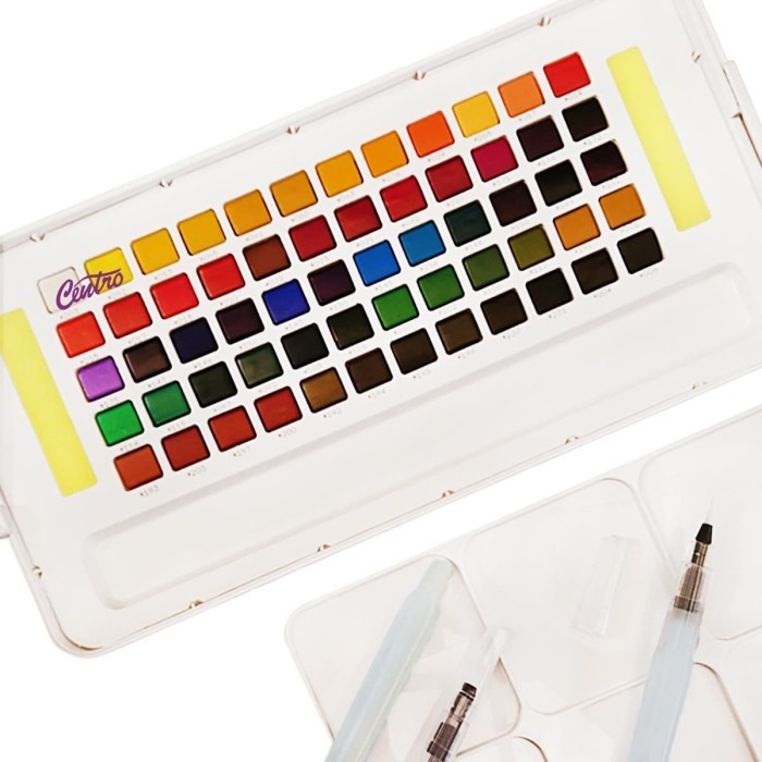 

promo! PTC Sakura Koi Watercolours 60 Studio Set Box Cat Air Cake Watercolour