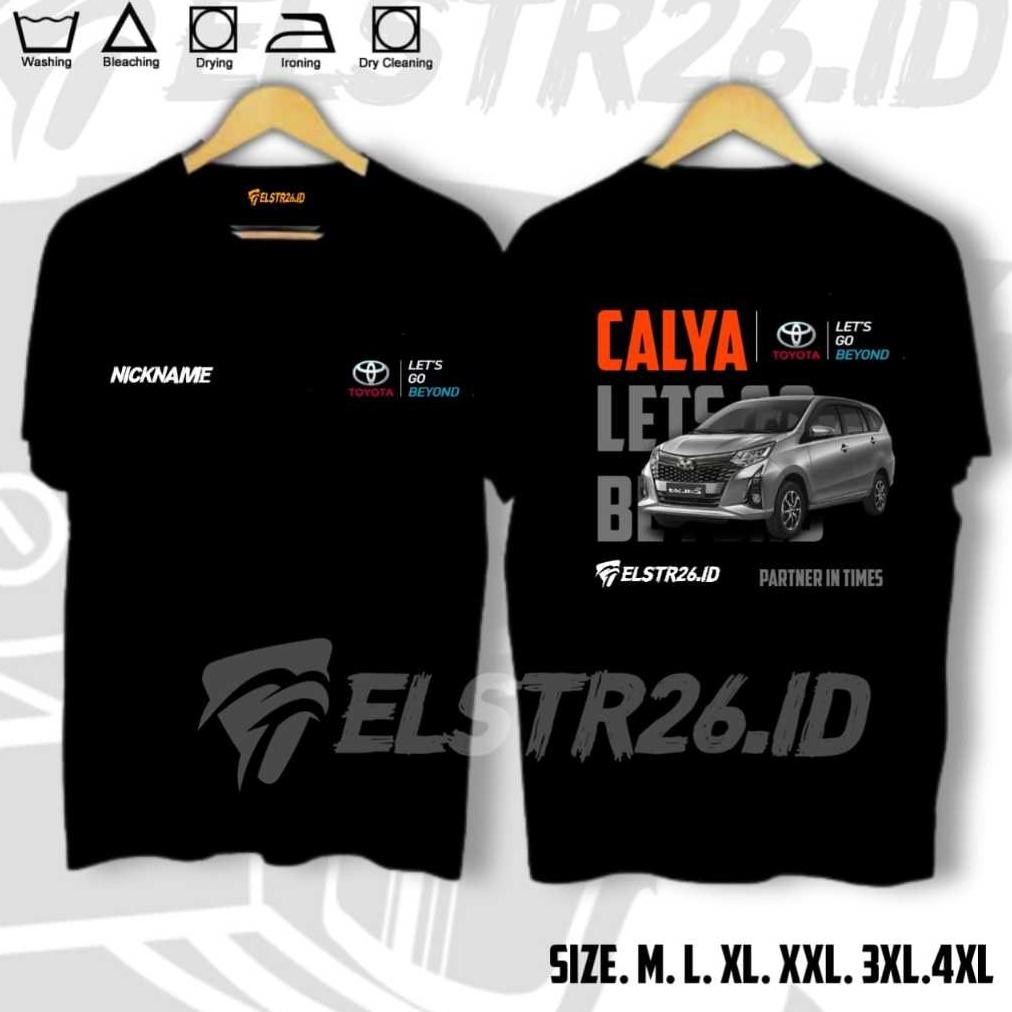 Promo T-Shirt Distro Mobil Calya Kaos Mobil Club Indonesia Keren Toyota Daihatsu Mitshubishi Kaos Di