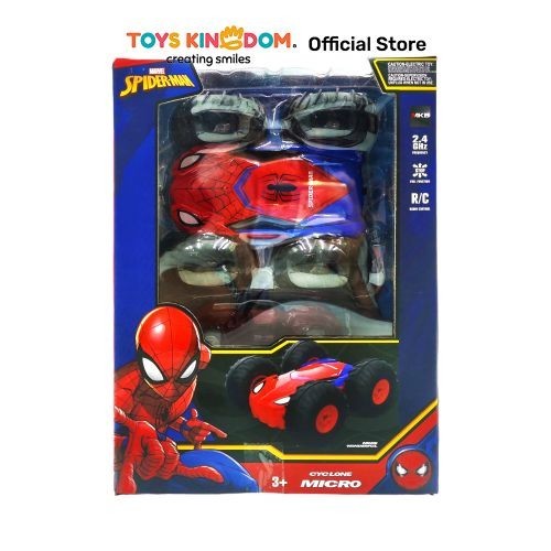 Wan - Toys Kingdom Top Gear Mkb Cyclone Micro Spiderman Remote Control Toys Kids Toy Mainan
