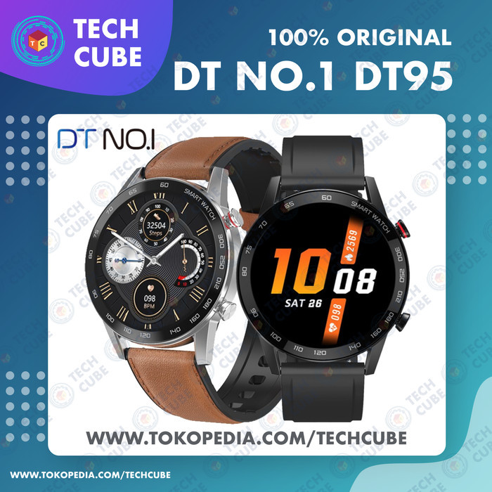 Produk Ready DT NO.1 DT95 Smartwatch Bluetooth Call Sport Heart Alt DT96 L13 L16