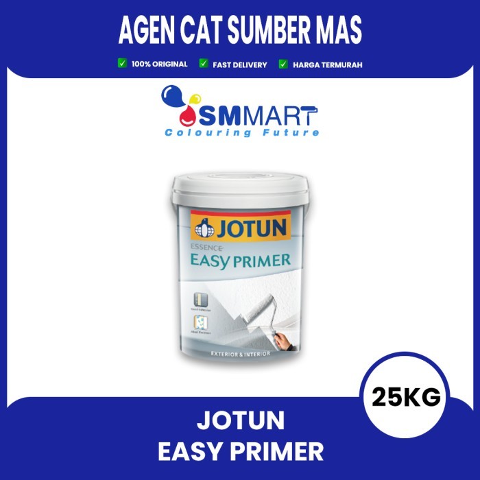 Cat Dasar Tembok Exterior & Interior JOTUN EASY PRIMER PUTIH 25 KG