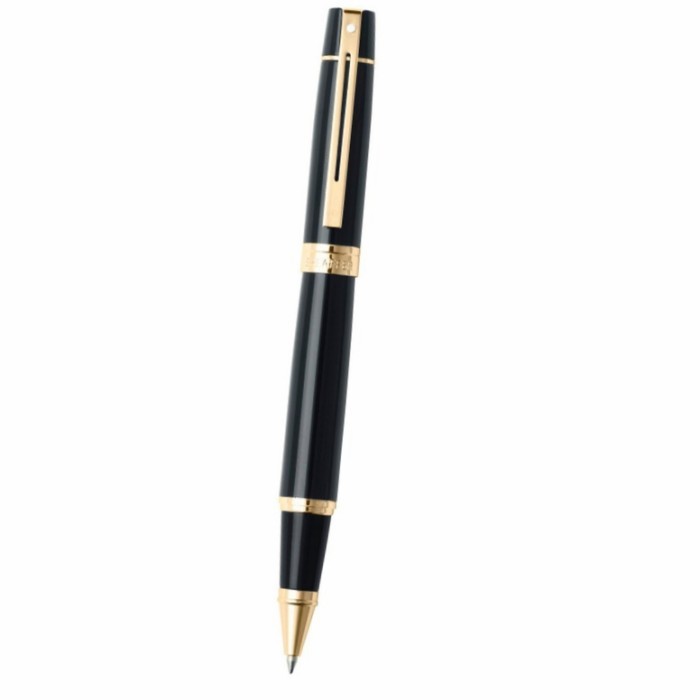 

Sheaffer SGC 300 - 9325 Glossy Black Gold Clip Rollerball