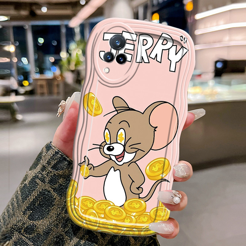 Casing Hp Untuk VIVO V21 5G V21s 5G Case Casing gelombang baru Cesing Silikon Softcase lunak Kasing 