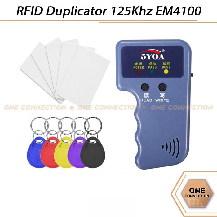 RFID Duplicator Alat Writer Copier RFID 125Khz EM4100 / HID / AWID