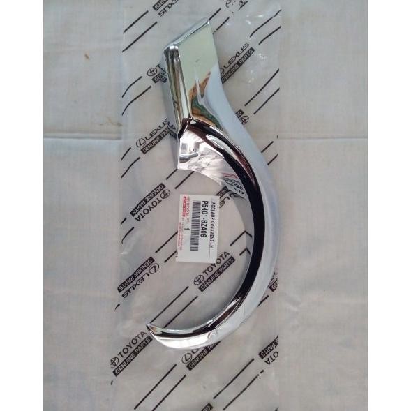 [ P & G ] List Chrome Cover Foglamp Avanza Veloz 2015 2016 2017 2018 Ori