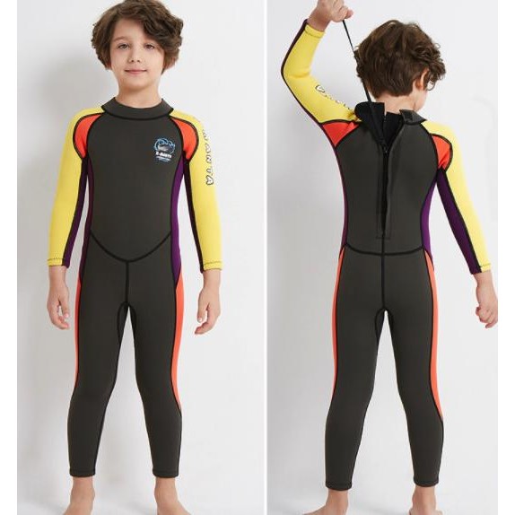 Baju Renang Anak 2.5 Mm Neoprene Dive & Sail Wetsuit Diving Swimsuit