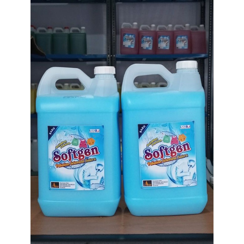 pelembut dan pewangi pakaian SOFTGEN, softener, pelembut pakaian sekali bilas