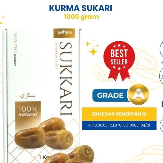 

Kurma Sukari 1 Kg Kurma Lembut Manis Sukari
