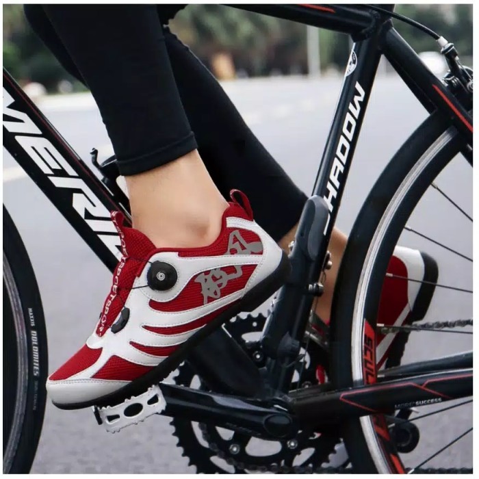 sepatu sepeda mtb pria/wanita model terbaru non cleat