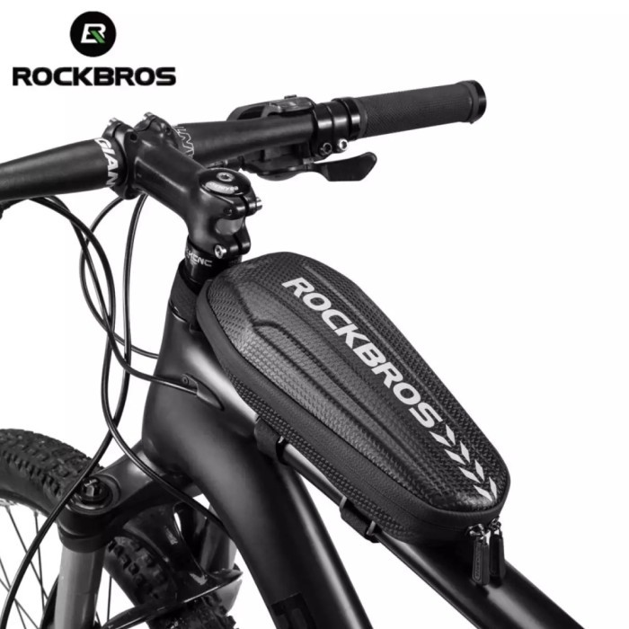 ROCKBROS Tas Sepeda Hardcase Bike Frame Saddle Waterproof ROCKBROS B61