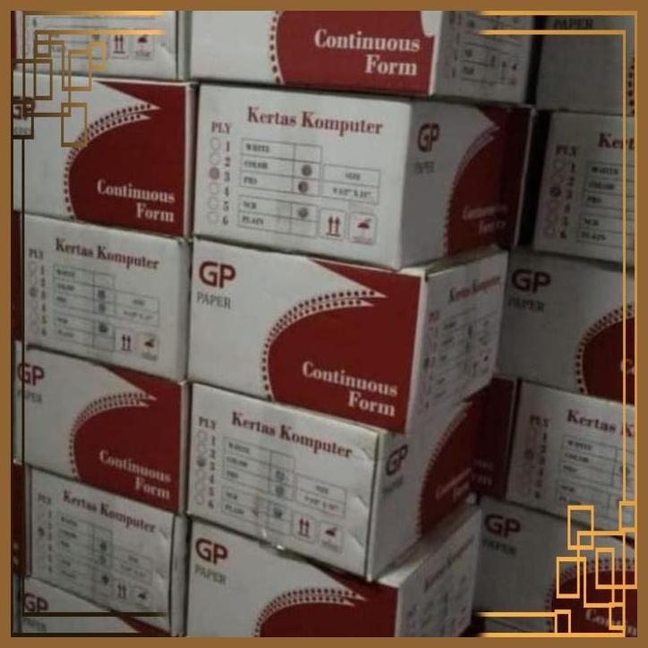 

[ESP] Kertas Continous Form 2ply rangkap 2 9.5 bagi 2