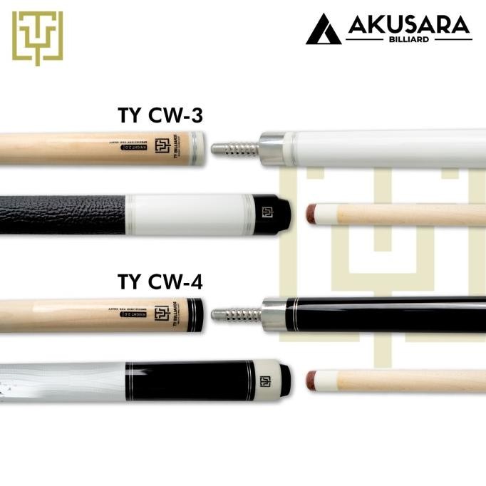 TY CW Series By Fury New Low Deflection Shaft Cue Billiard