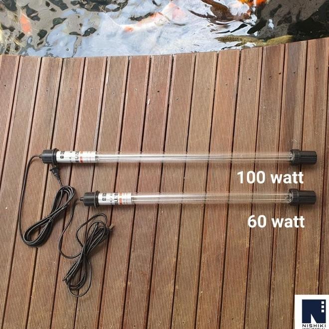 Lampu Uv-C Celup 60/100 Watt Creator Sinking Ultraviolet 60 100 Watt Auto Sink Uv Sterilizer Light A