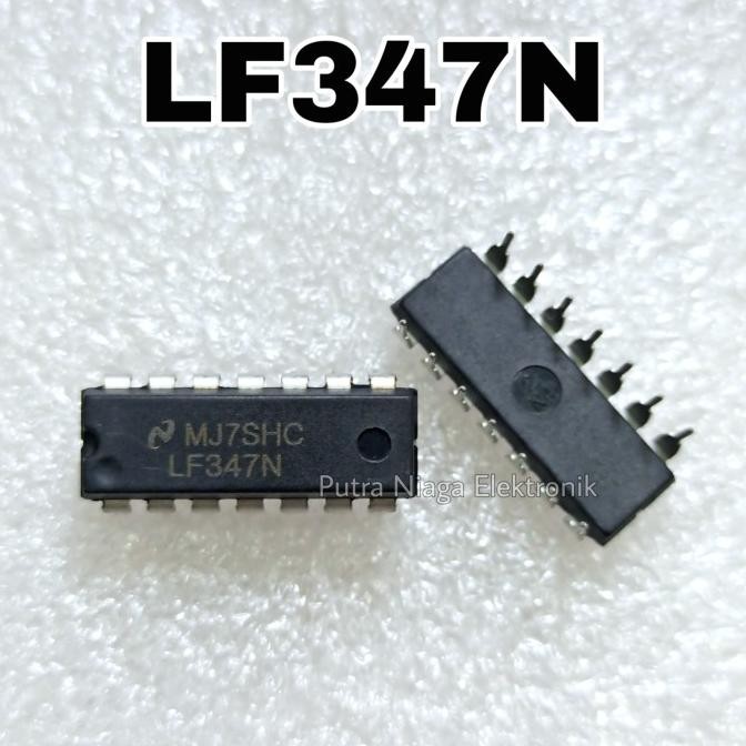 ic LF347N Dip 14 Pin / LF347 N putr4n Segera Dapatkan