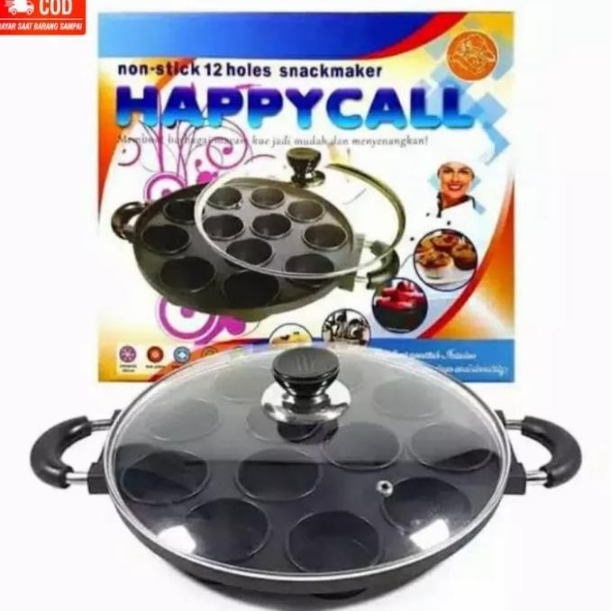 TERMURAH - cetakan kue lubang 12 / cetakan kue lumpur HAPPY CALL
